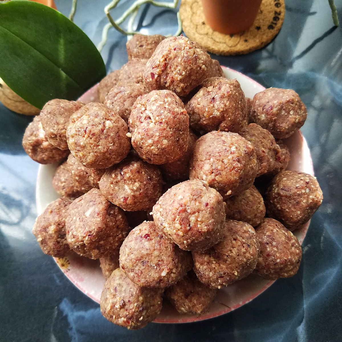Coconut Cranberry Sunflower Balls: Nut-Free, Gluten-Free, Vegan