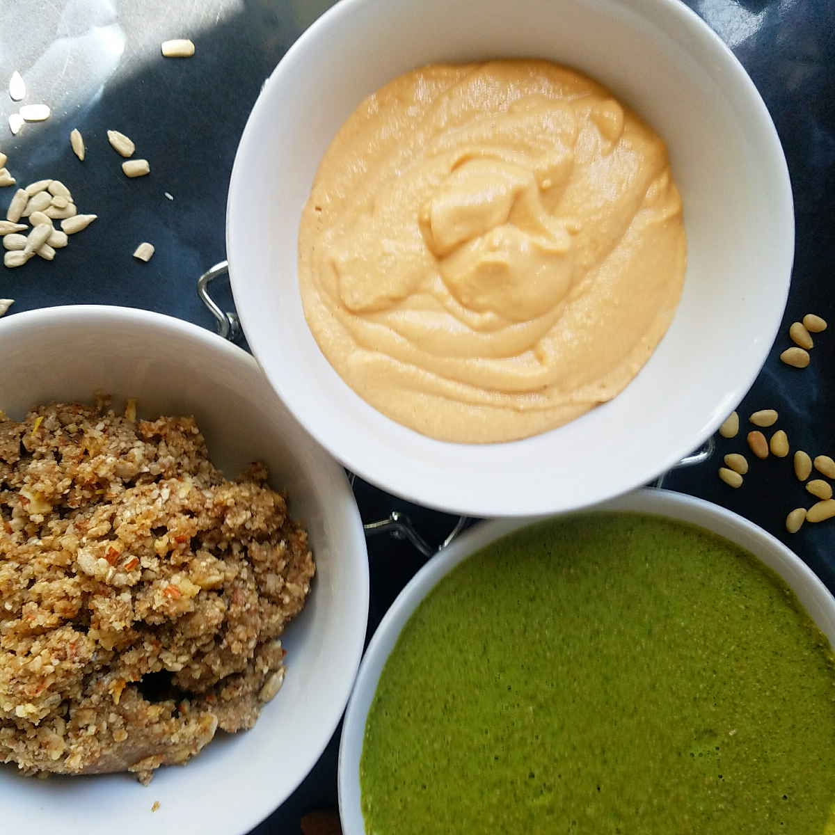 raw vegan jicama nachos sauces