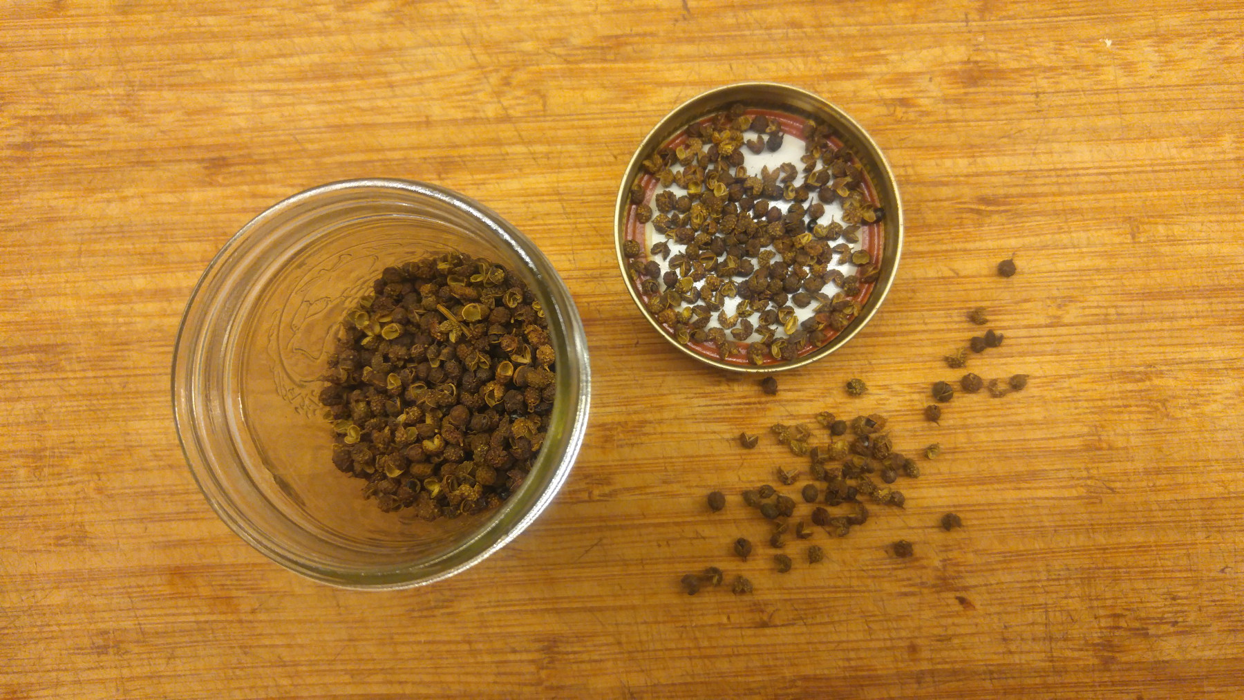 sichuan peppercorns