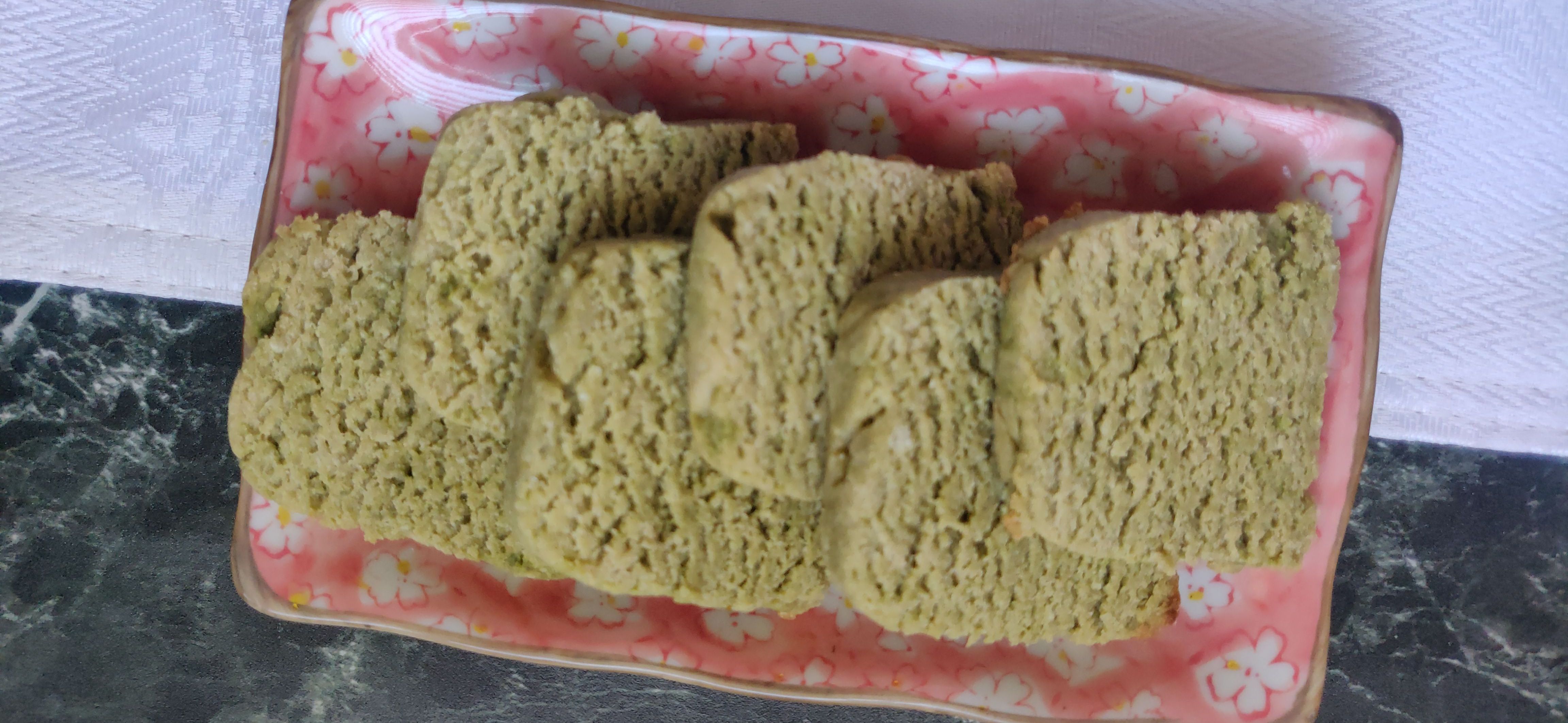vegan gluten-free matcha shortbread cookies
