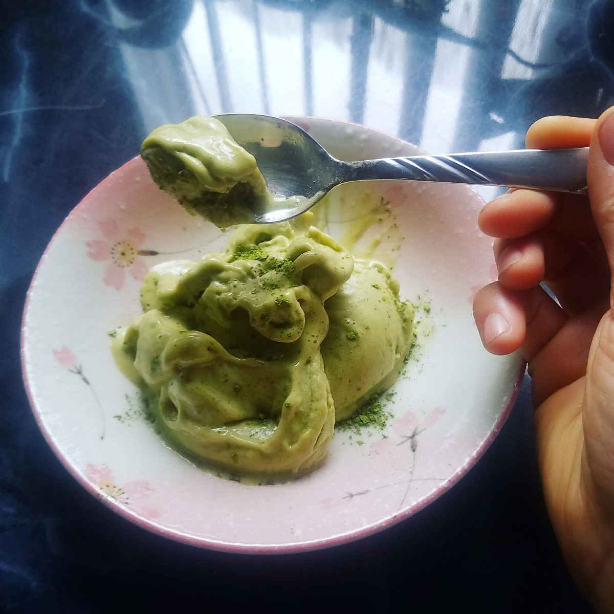 matcha banana ice cream